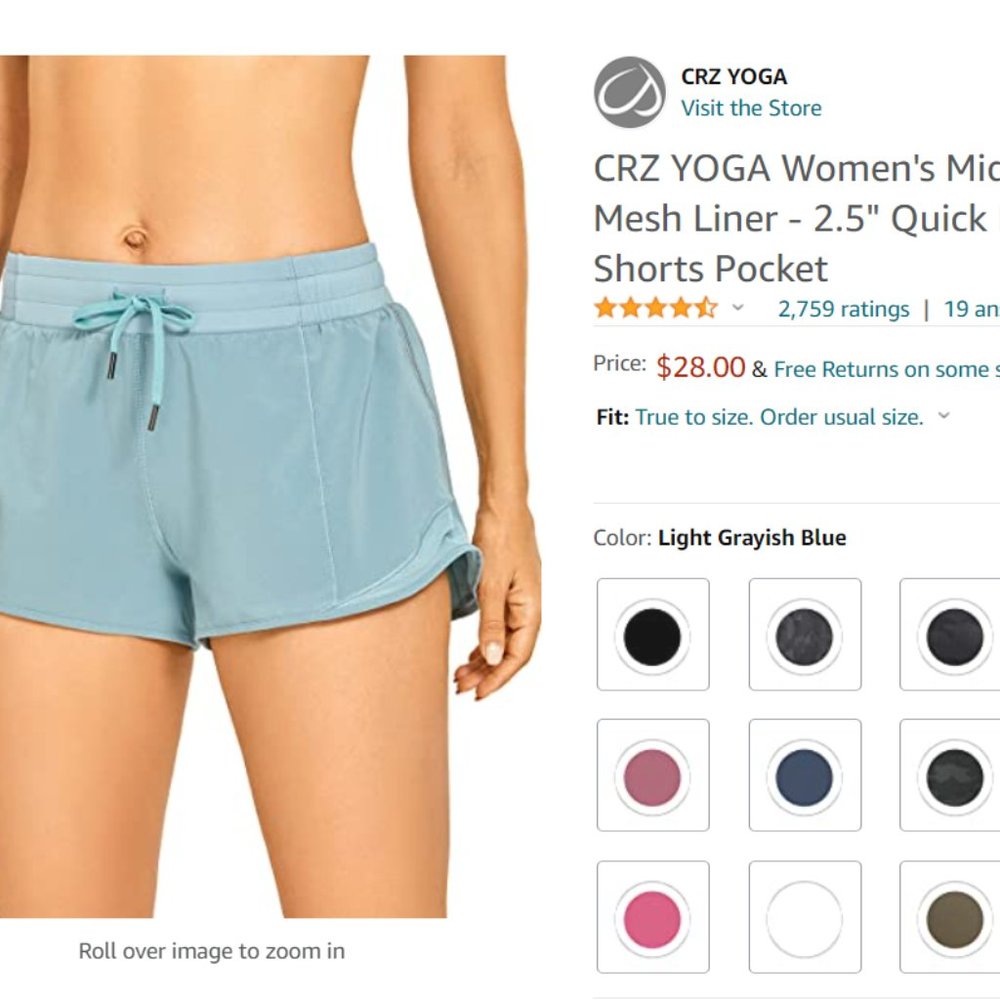 CRZ Yoga Shorts